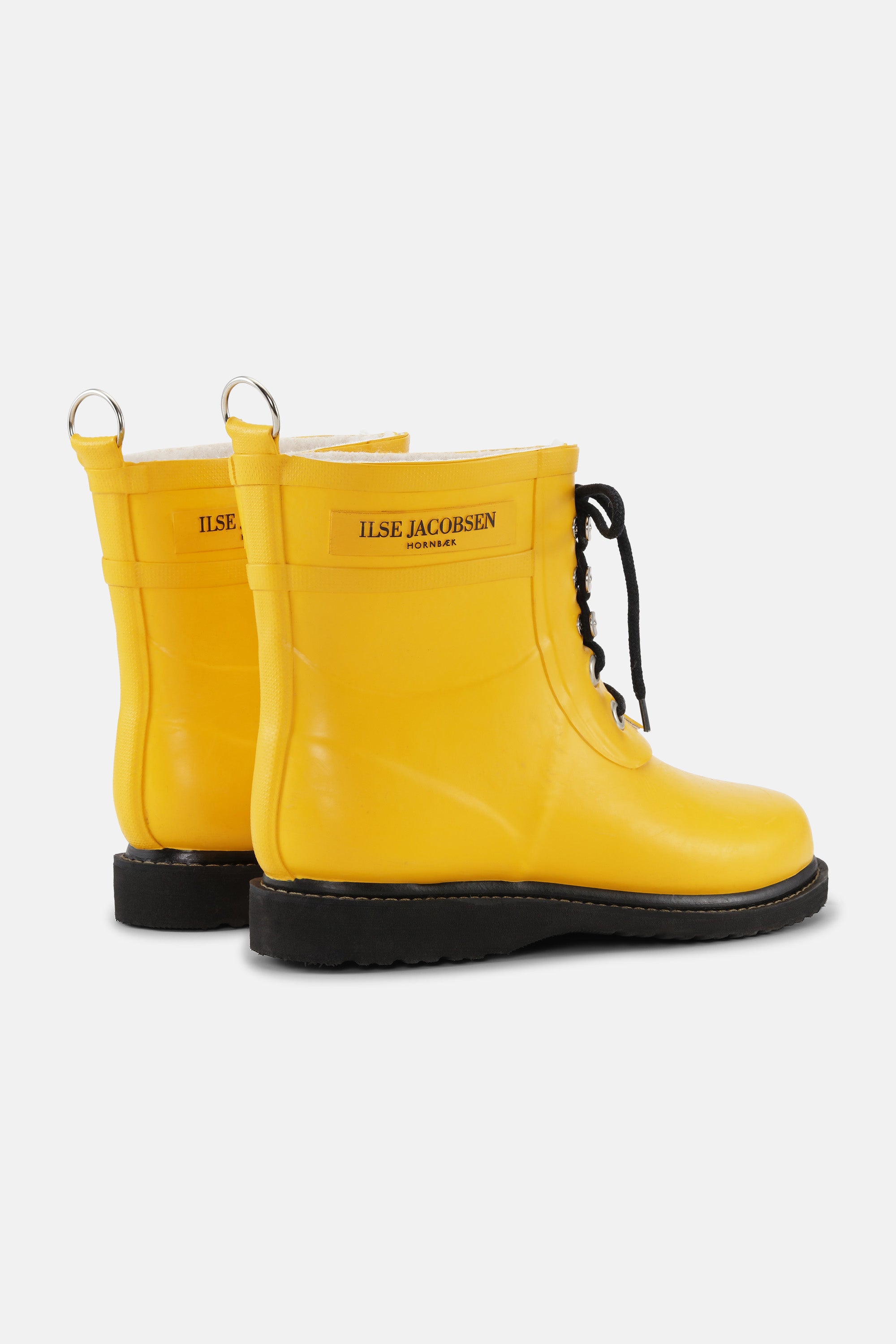 Ilse Jacobsen Hornbæk Footwear Kurze Gummistiefel Rain boots 808 Cyber Yellow